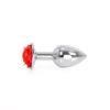 Aluminium Buttplug Red Rose