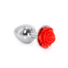 Aluminium Buttplug Red Rose