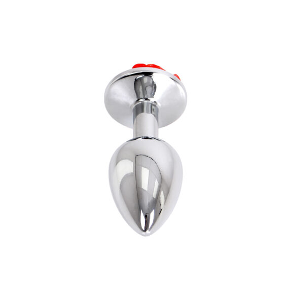 Aluminium Buttplug Red Rose