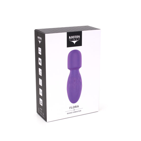 Kiotos Vibez Flora Wand Vibrator Purple