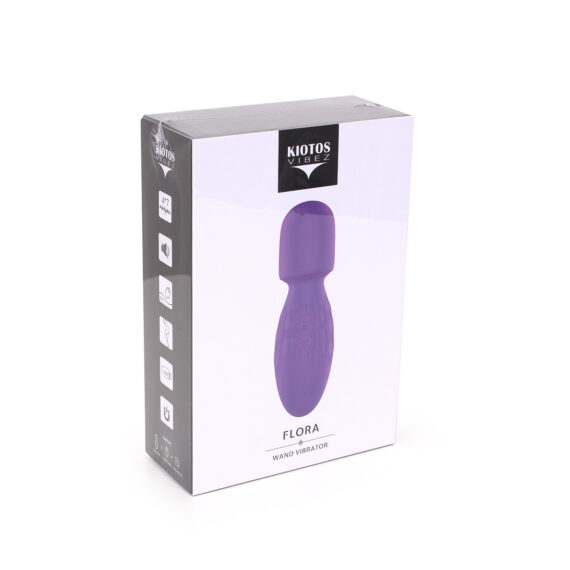 Kiotos Vibez Flora Wand Vibrator Purple