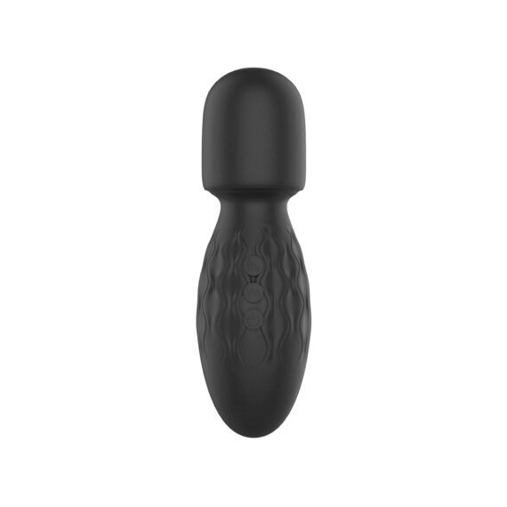 Kiotos Vibez Flora Wand Vibrator Black