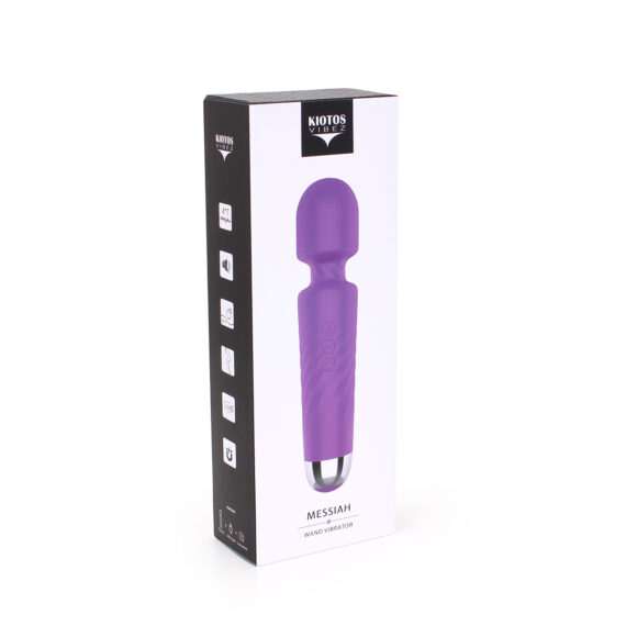 Kiotos Vibez Messiah Wand Vibrator Purple