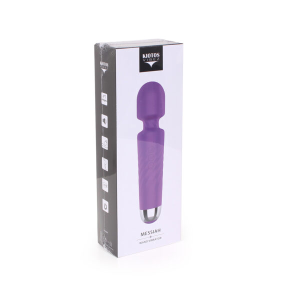 Kiotos Vibez Messiah Wand Vibrator Purple