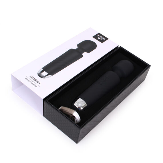 Kiotos Vibez Messiah Wand Vibrator Black