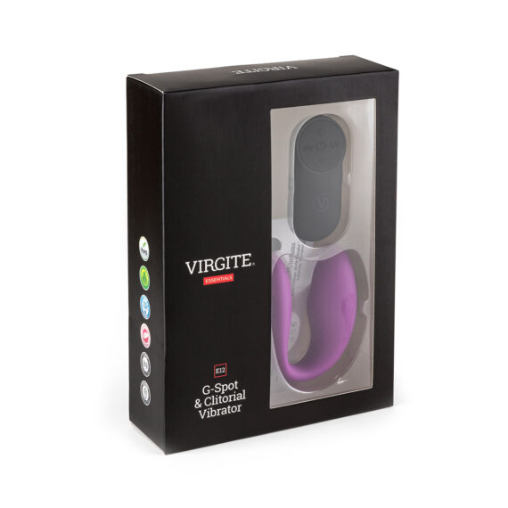 G-spot & Clitoral Vibrator E12 - Purple