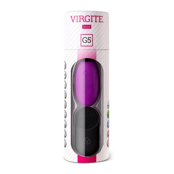 Rechargeable Remote Control Egg G5 - Purple