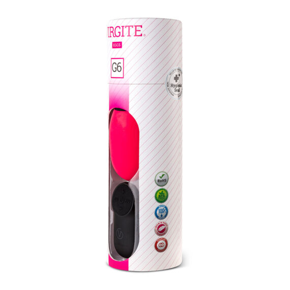Rechargeable Remote Control Egg G6 - Pink