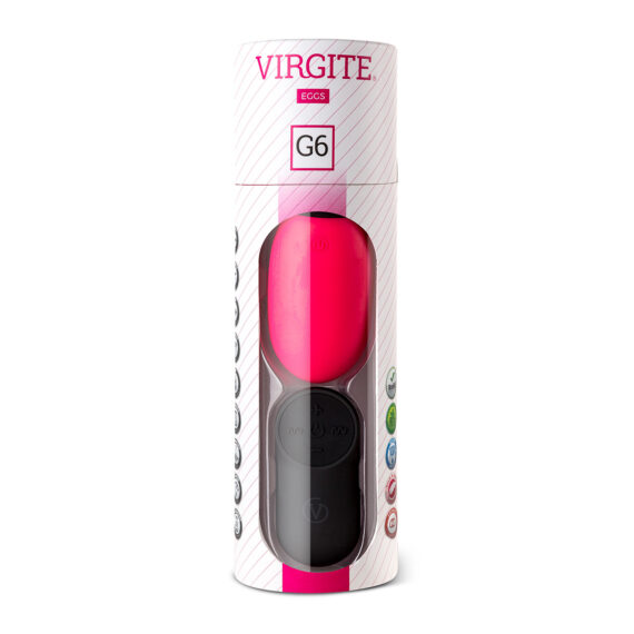 Rechargeable Remote Control Egg G6 - Pink