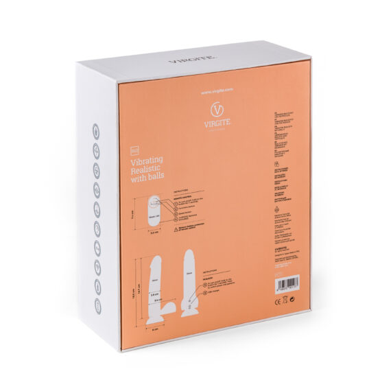 Vibrating Realistic with Remote R12 - Flesh