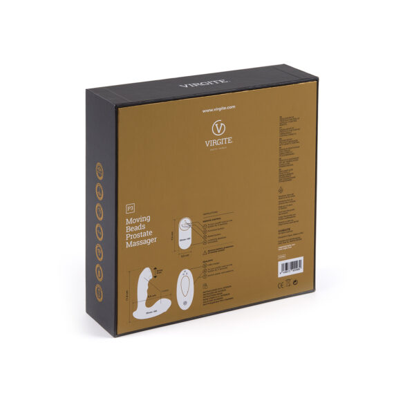 Moving Beads Prostate Massager with Remote P3