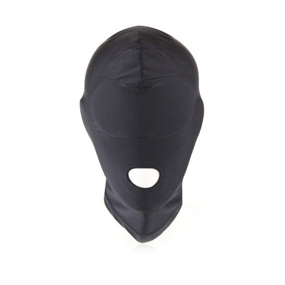 Black BDSM Hood Mouth Only