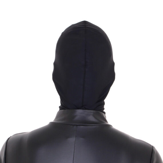 Black BDSM Hood Mouth Only