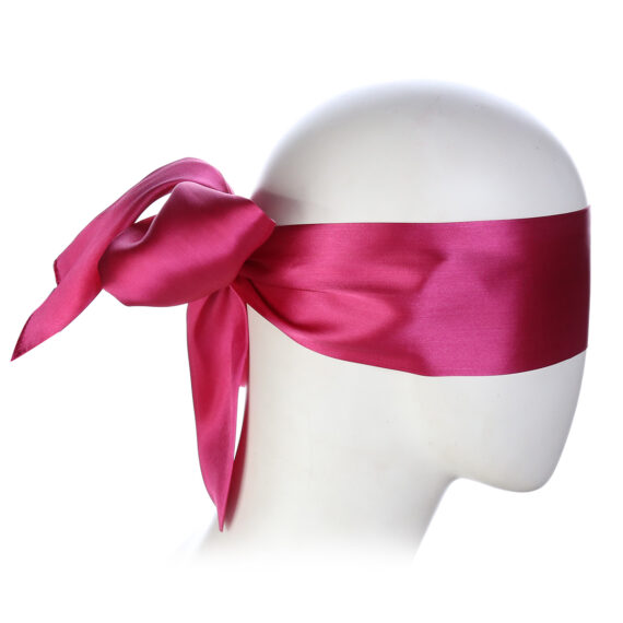 Rose Blindfold Satin Look