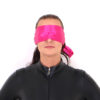 Rose Blindfold Satin Look