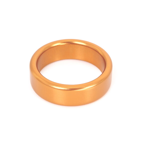 Cockring Gold Aluminium 40 mm