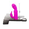 Baile Strap-on Dildo Purple 15 cm