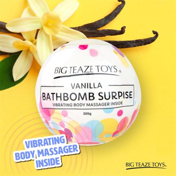 Bomb Surprise Vanilla & Vibrating Body Massag
