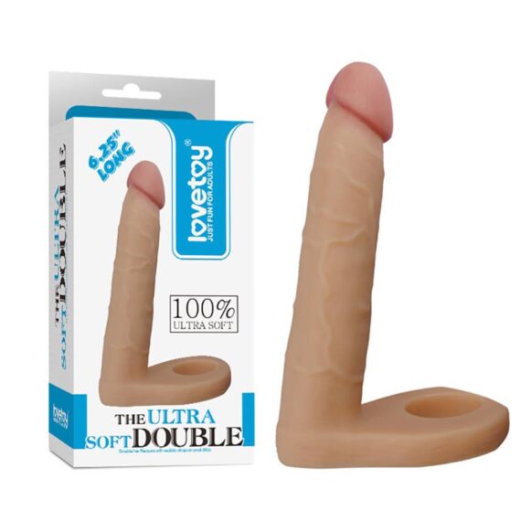 Dildo The Ultra Soft Double 6.25 Flesh