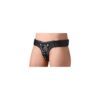 Domina Wide Band Strap On Harness Black