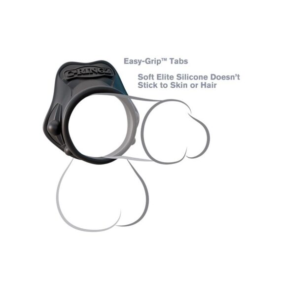 Fantasy C-Ringz Rock Hard Ring Black