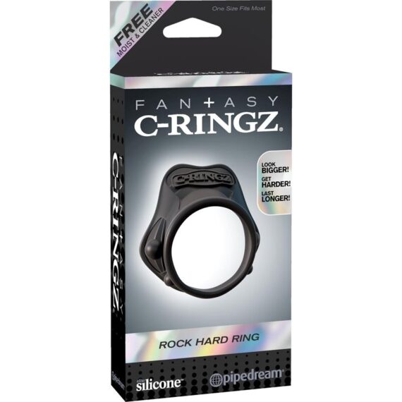 Fantasy C-Ringz Rock Hard Ring Black