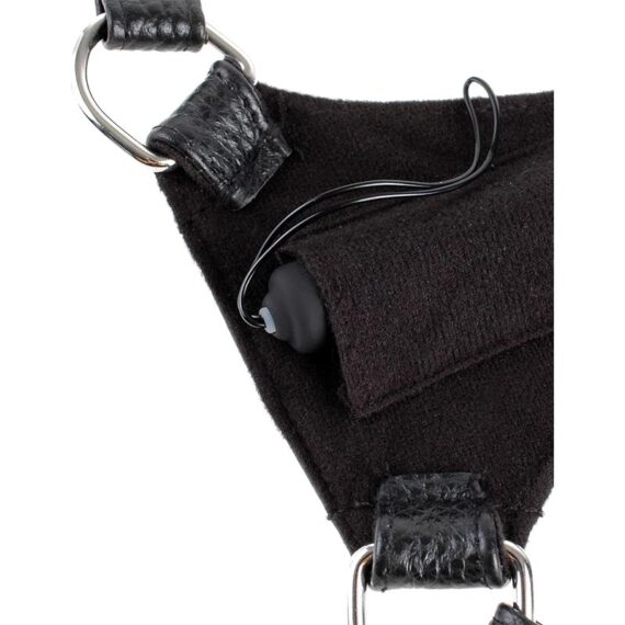 Fetish Fantasy Series Leather Fantasy Harness-Blac