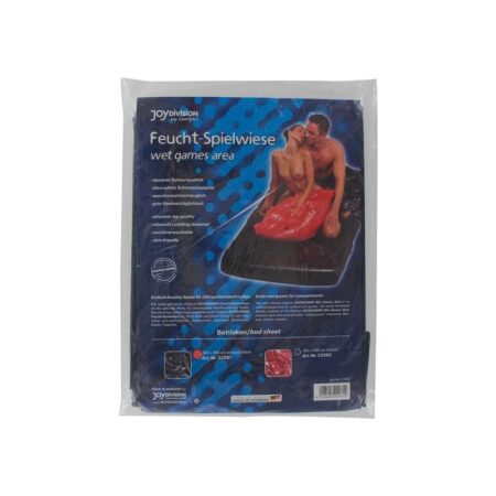 Joy Division Wet Games Area Bed Sheet 180 x 260 cm Black