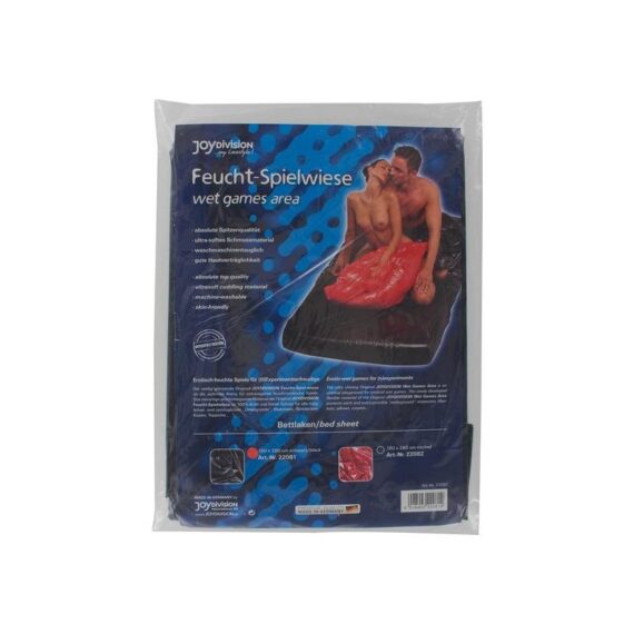 Joy Division Wet Games Area Bed Sheet 180 x 260 cm Black