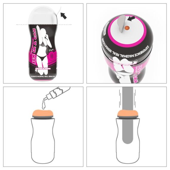 Male Masturbator Sex in a Can Vagina Flesh