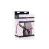 Navigator Silicone G-Spot Dildo with Harness Purple