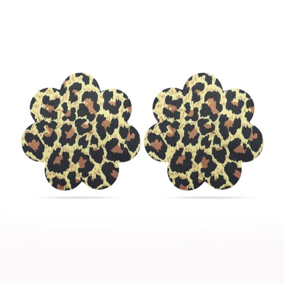 Pack  Nipple Covers Flower and Heart Leopard
