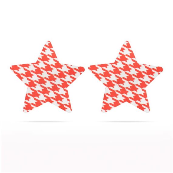 Pack Nipple Covers Star Red and Black