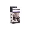 Power Pegger Double Strap-On Vibrator Black