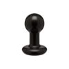 Round Butt Plug Small Black