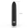 Shoty Vibrating Bullet USB 10 Speeds Powerful Motor Black