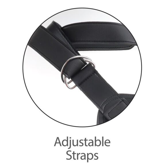 Strap-On Two Cocks One Hole 7 cm Flesh