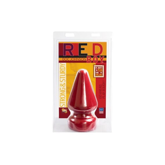 The Challenge Butt Plug Red Boy Extra Large