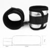Velcro Handcuffs  Black and Silver
