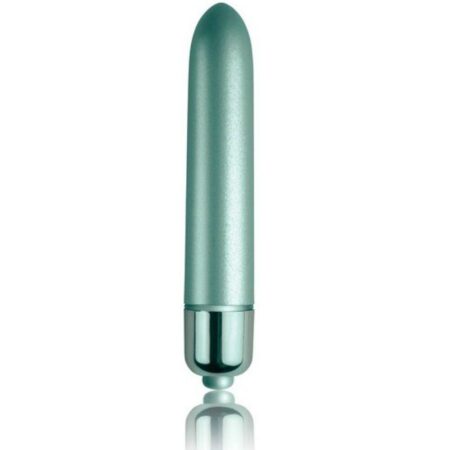 Vibrating Bullet Touch of Velvet Aqua Lily