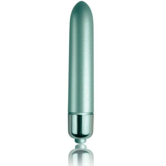 Vibrating Bullet Touch of Velvet Aqua Lily